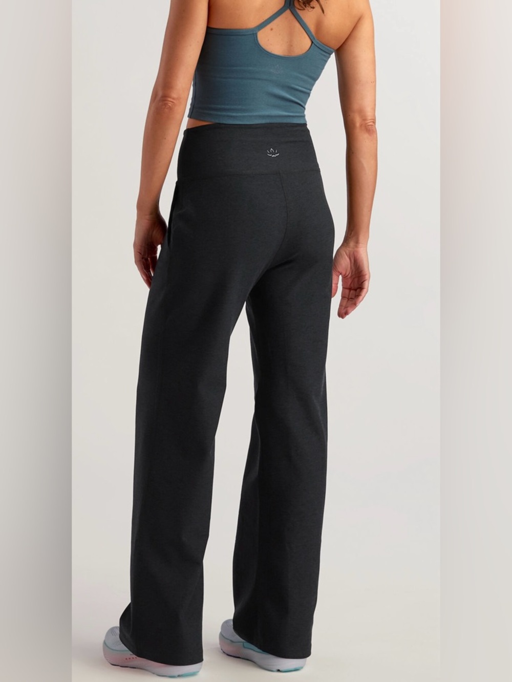 Beyond Yoga Black Wide-Leg Lounge Pants